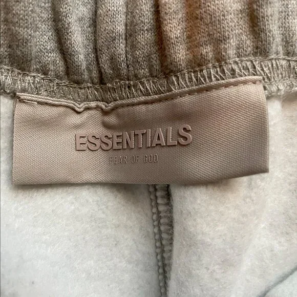 FOG - Fear of God Essentials Dark Oatmeal Joggers - (READ DESCRIPTION) - Picture 5 of 8